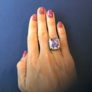 Silpada size 6 purple ring